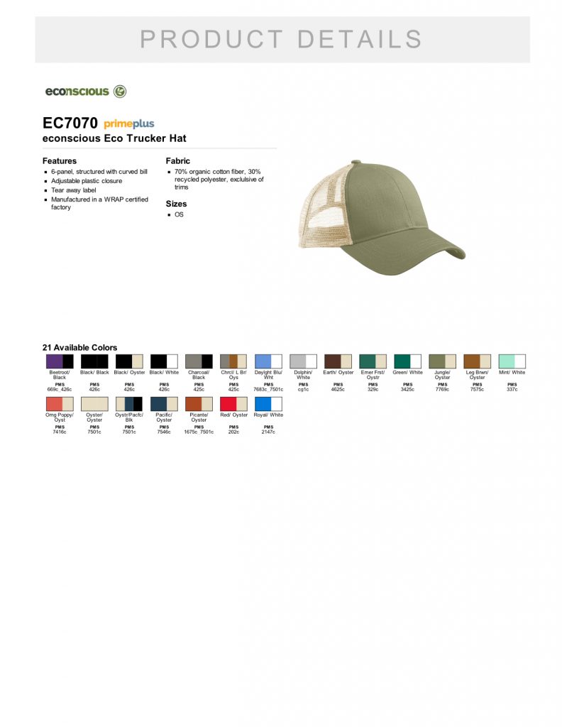 EC 7070 HAT